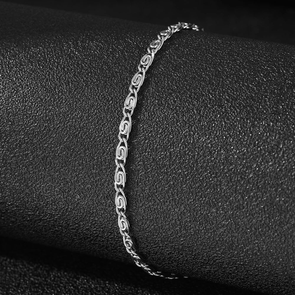 Paper Clip Chain Luxury Bracelet