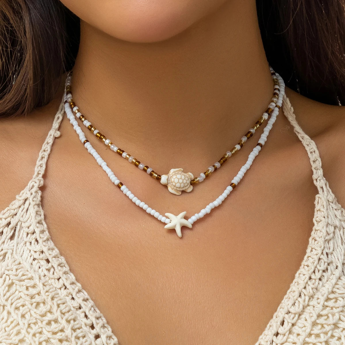 Starfish Pendant Necklace