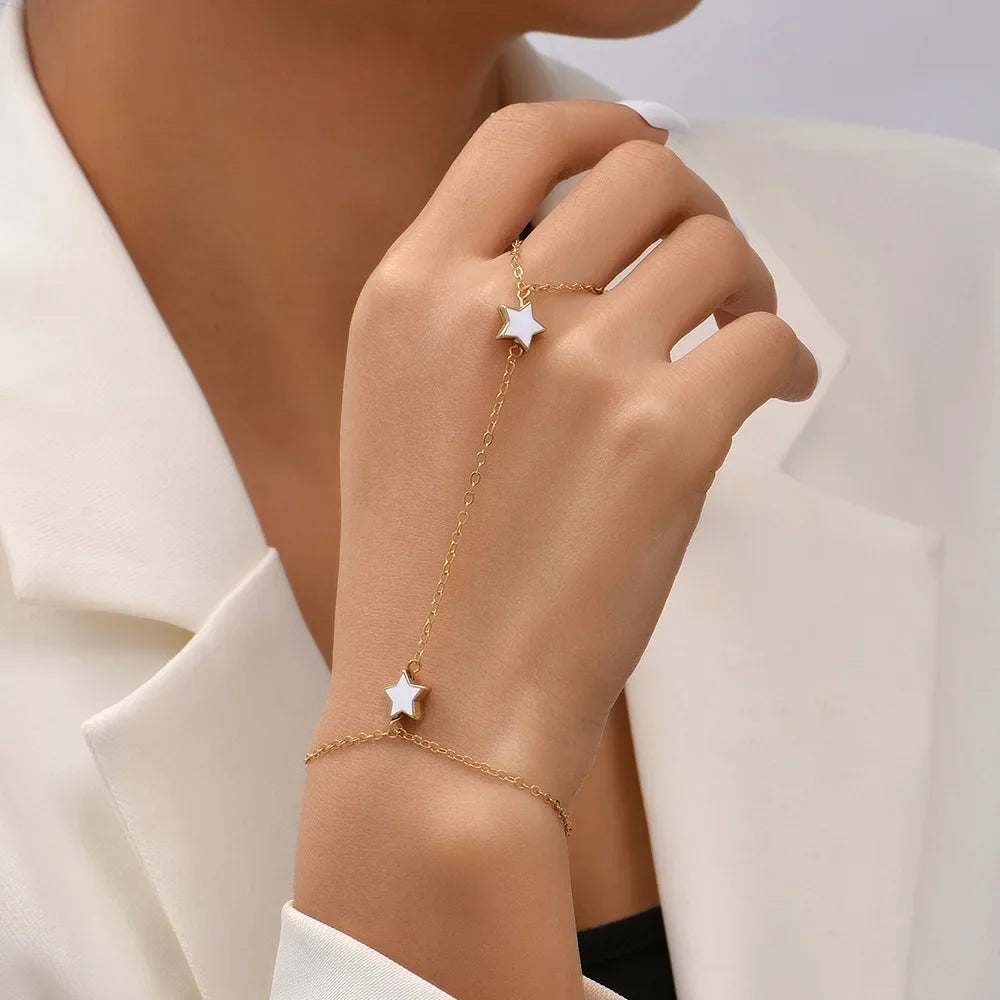 Heart Chain Bracelet