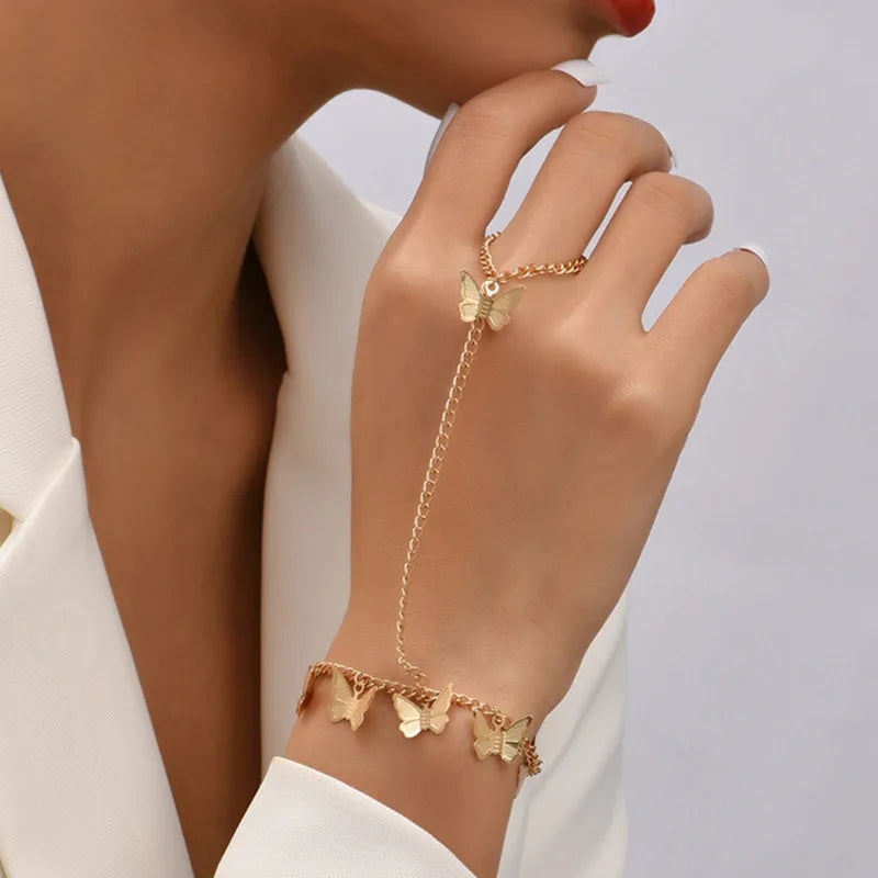 Heart Chain Bracelet