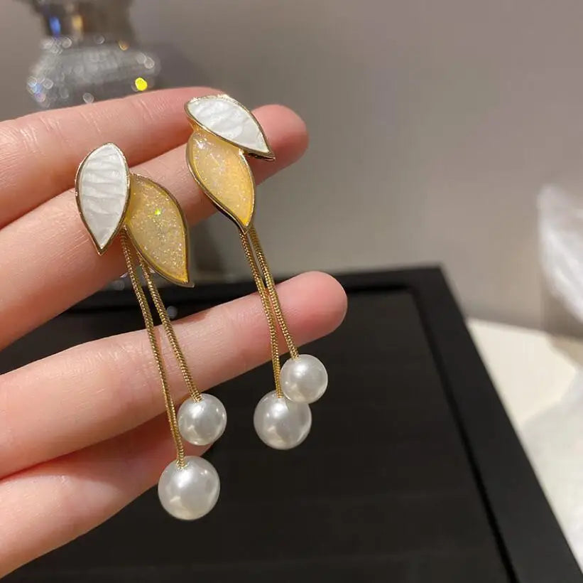 Leaf Stud Earrings
