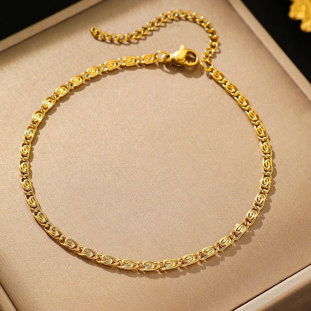 Paper Clip Chain Luxury Bracelet