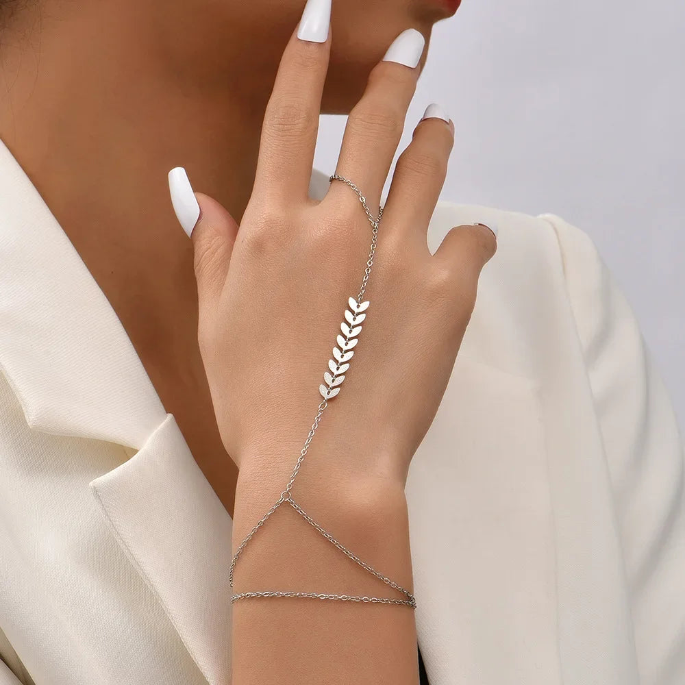 Heart Chain Bracelet