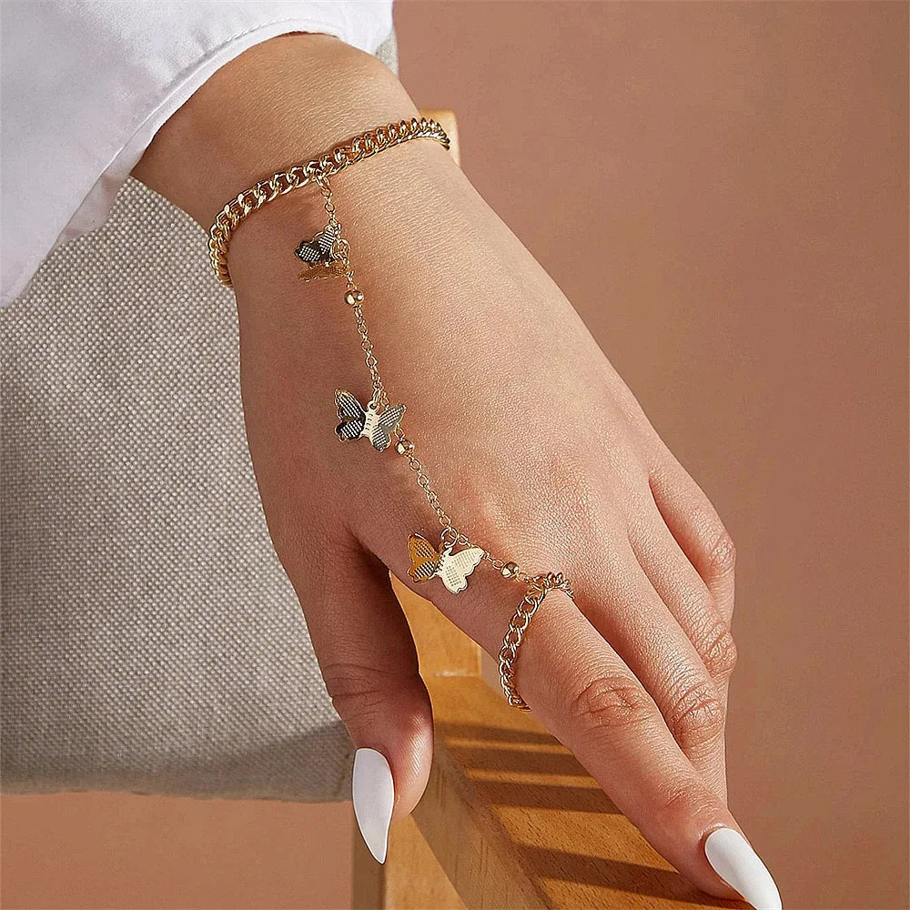 Heart Chain Bracelet