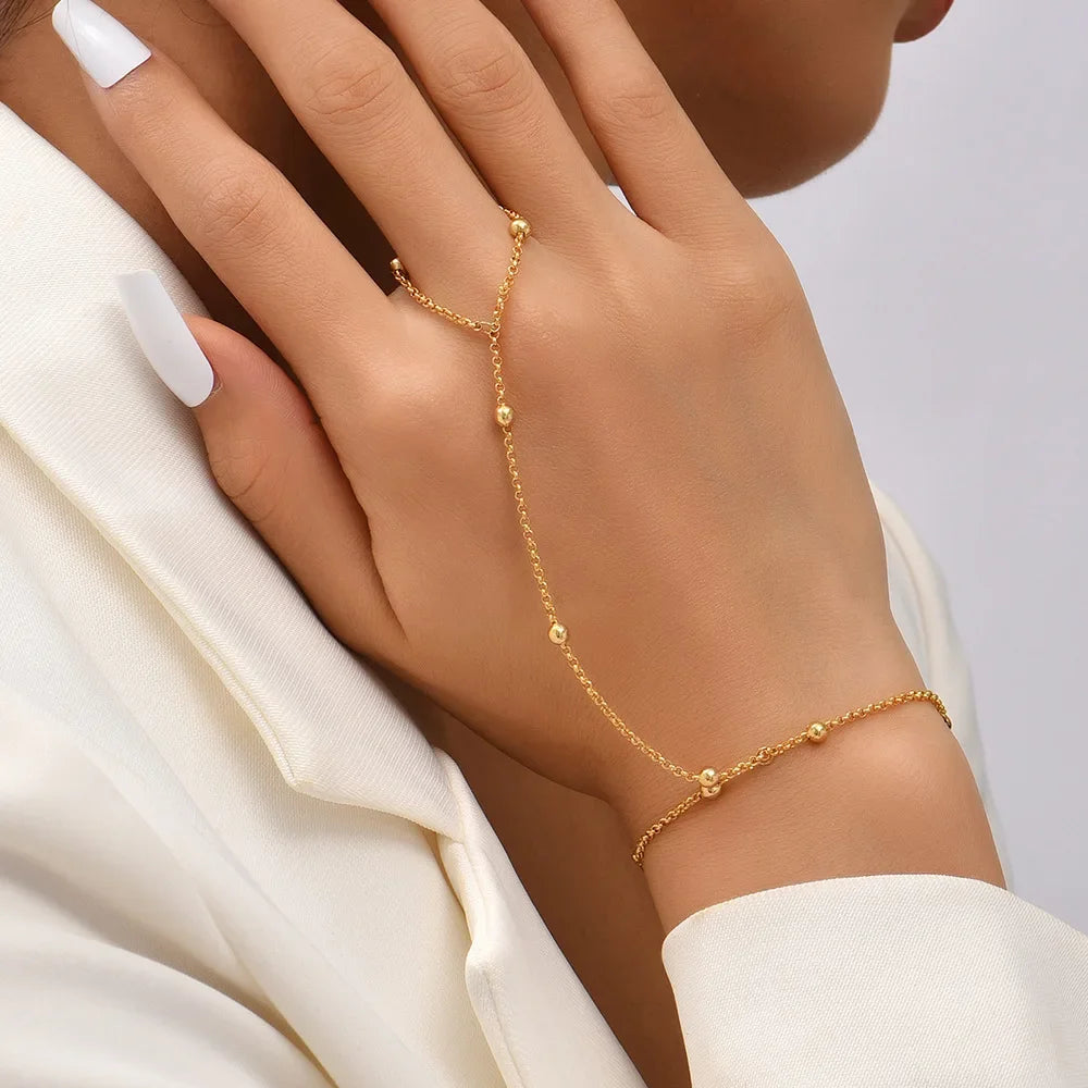 Heart Chain Bracelet