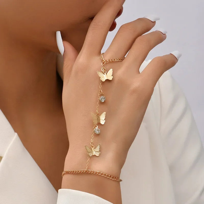 Heart Chain Bracelet