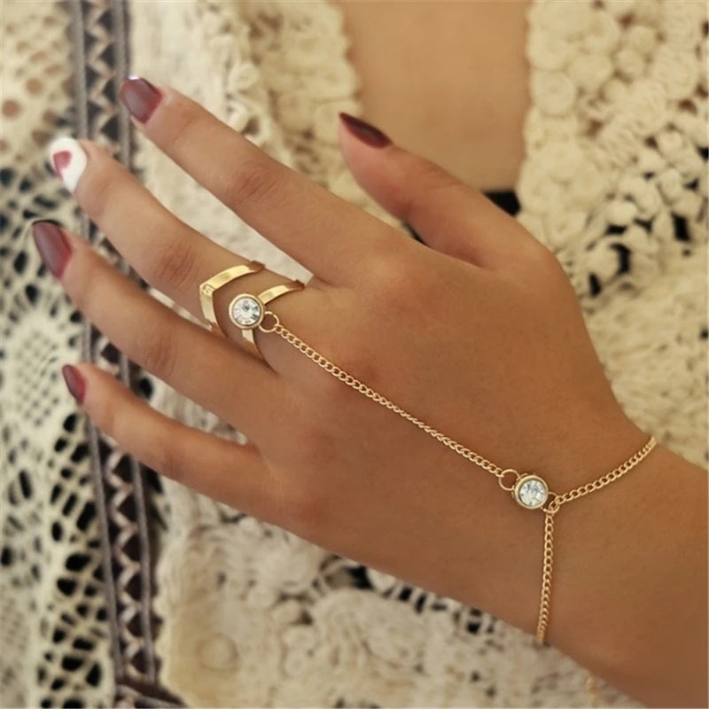 Heart Chain Bracelet