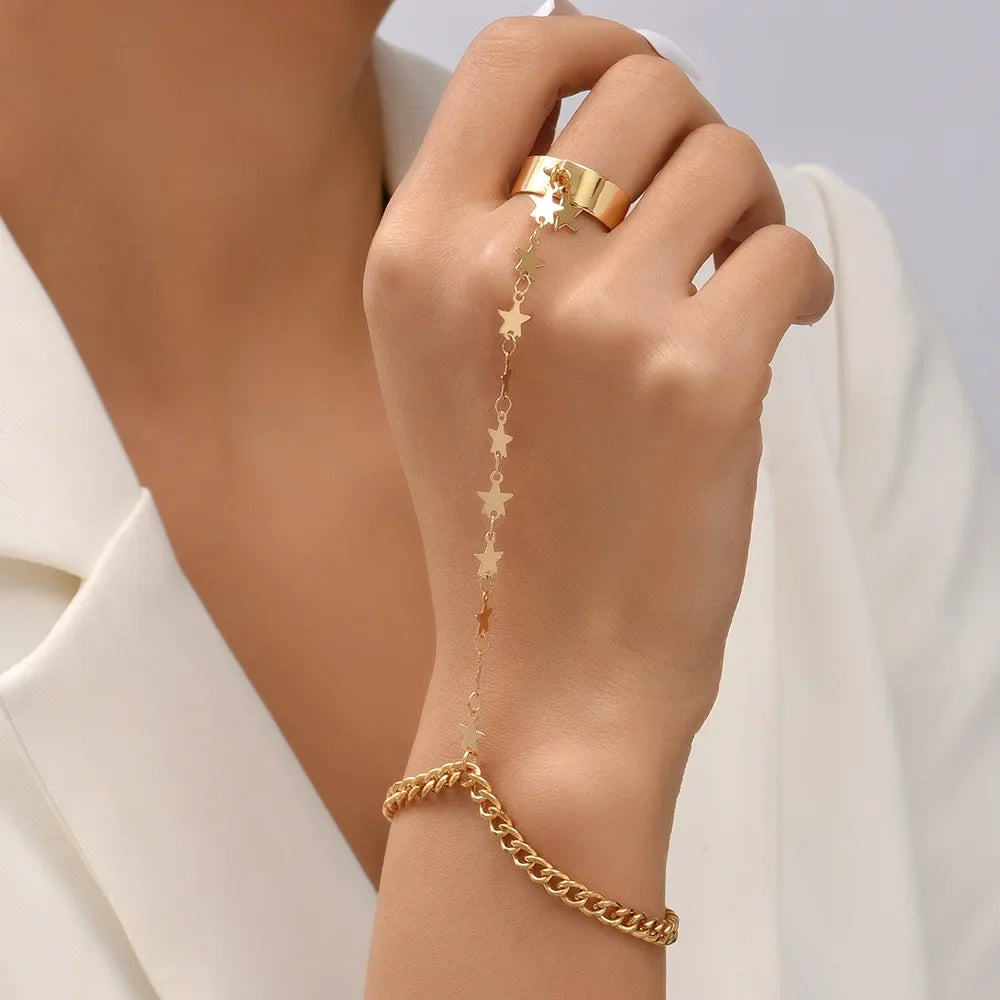 Heart Chain Bracelet