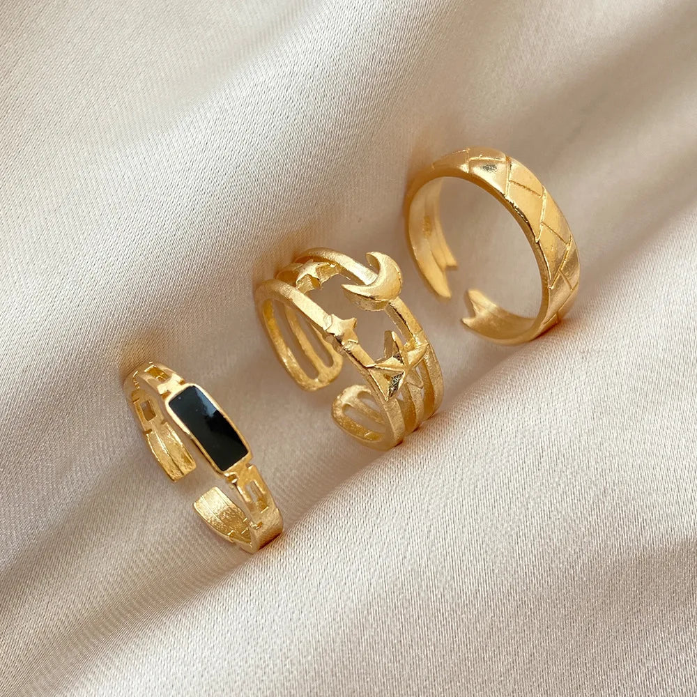 Open Cool Rings Set