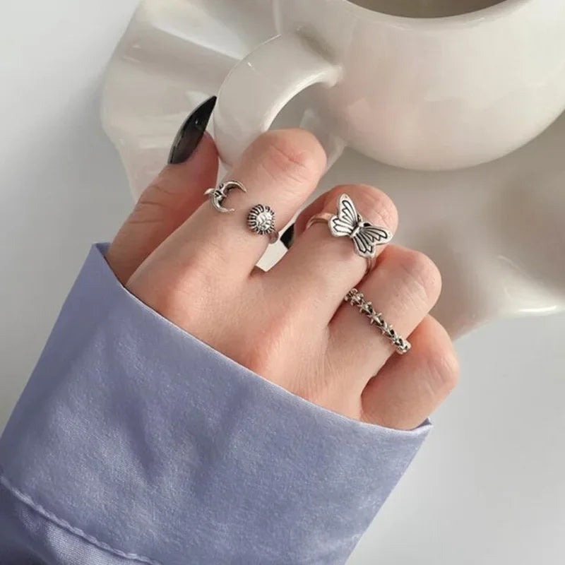 Open Cool Rings Set