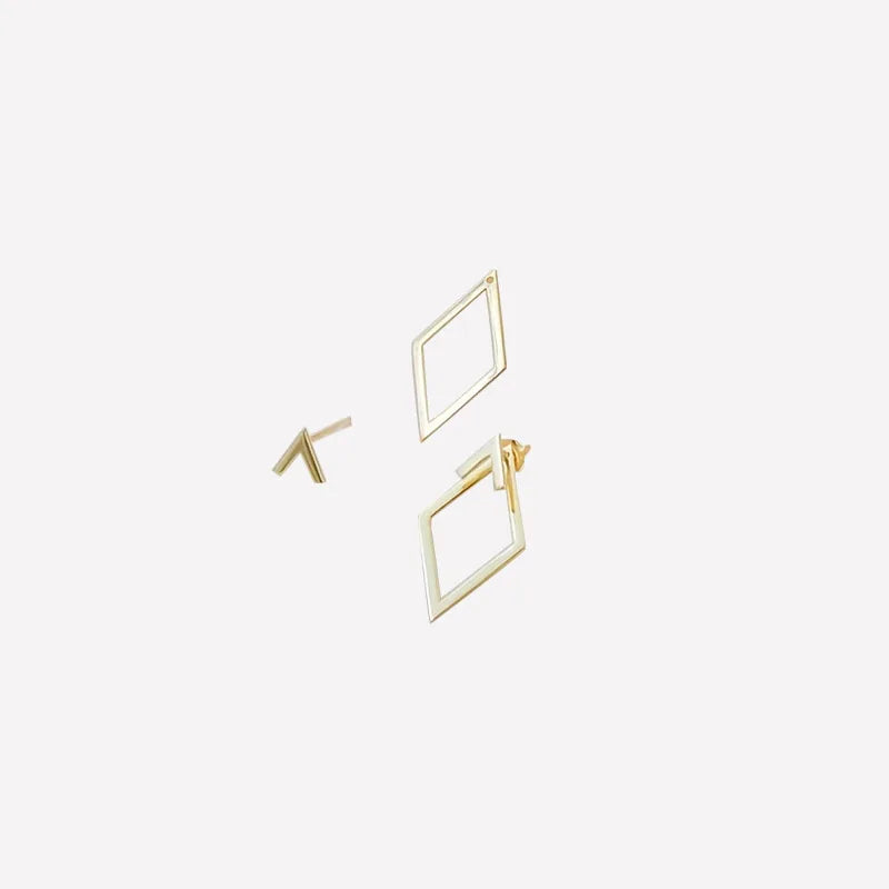 Triangles Stud Earrings