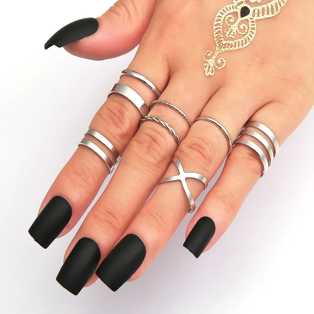 10Pcs Rings Suit