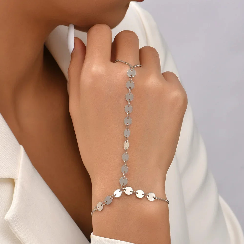 Heart Chain Bracelet