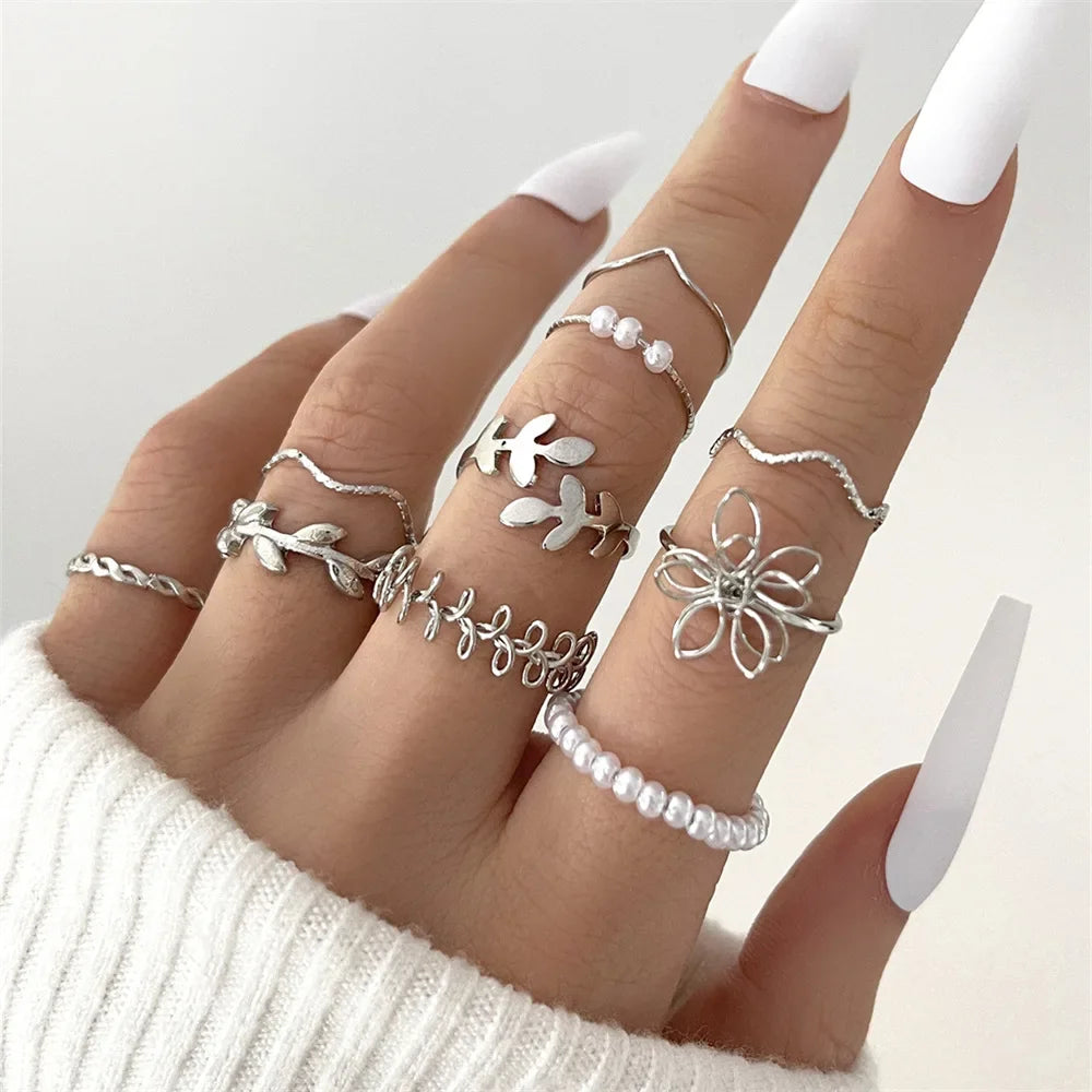 10Pcs Rings Suit