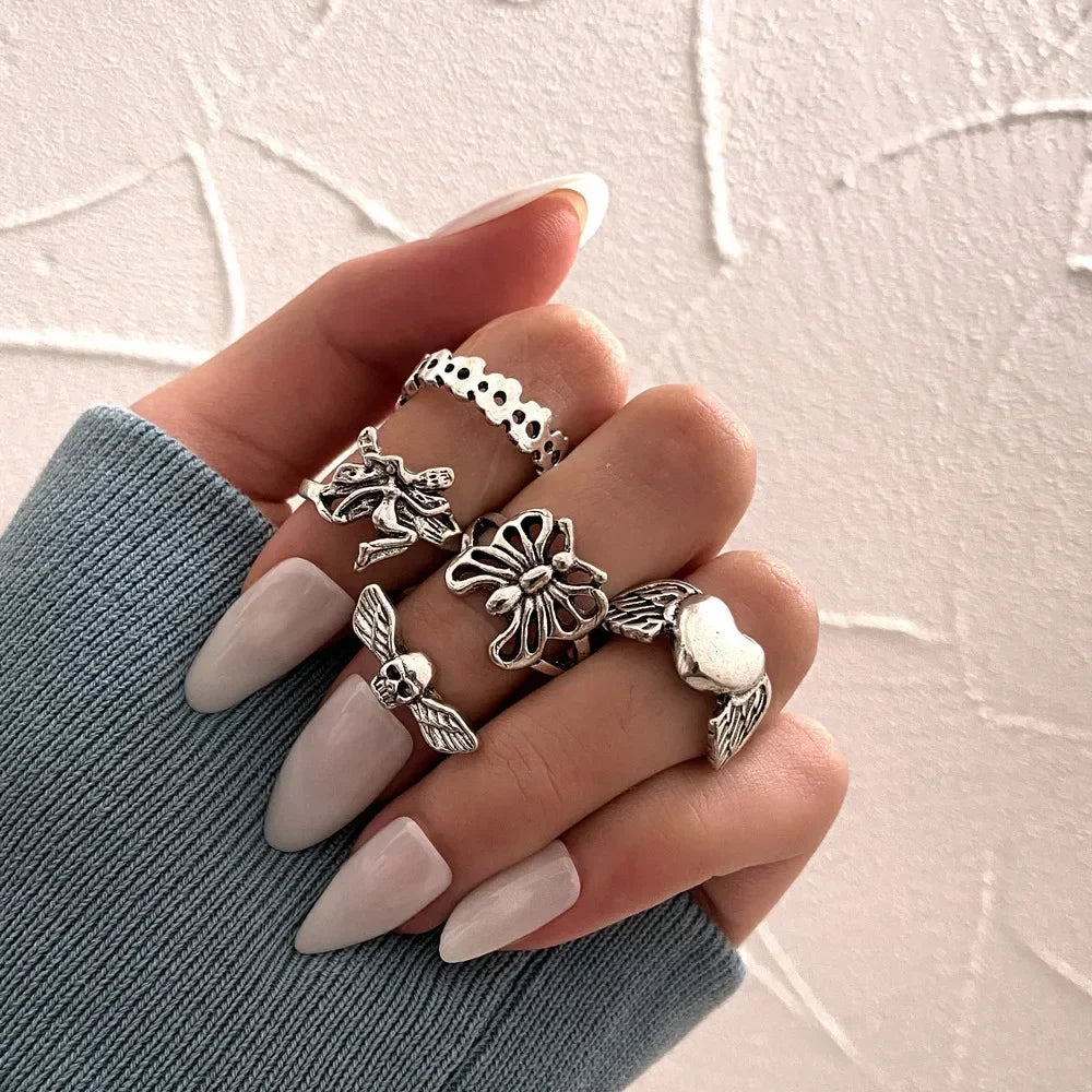 10Pcs Rings Suit