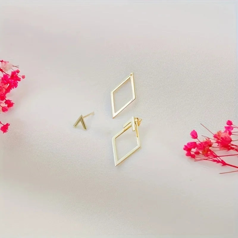 Triangles Stud Earrings