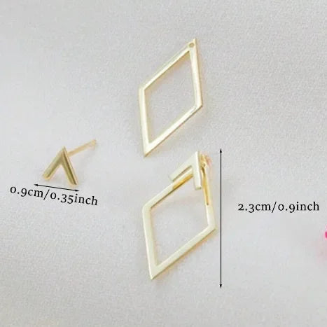 Triangles Stud Earrings