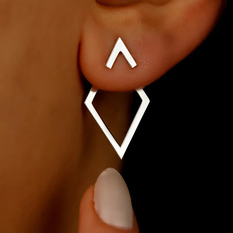 Triangles Stud Earrings